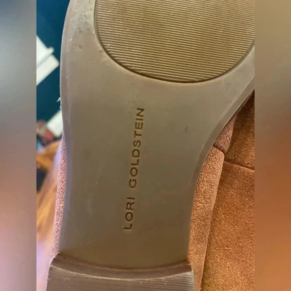 Lori Goldstein Greer Loafer Faux Shearling Suede 8M EUC! Bin A‎ - Picture 5 of 6